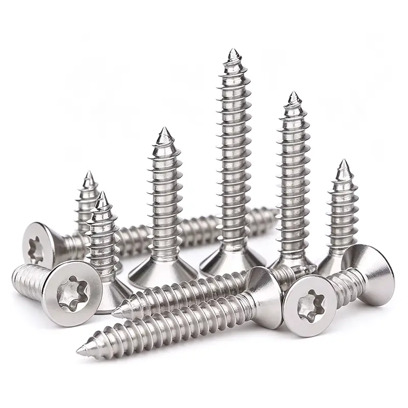 ASME B18.6.3 Torx zápustná samorezná skrutka